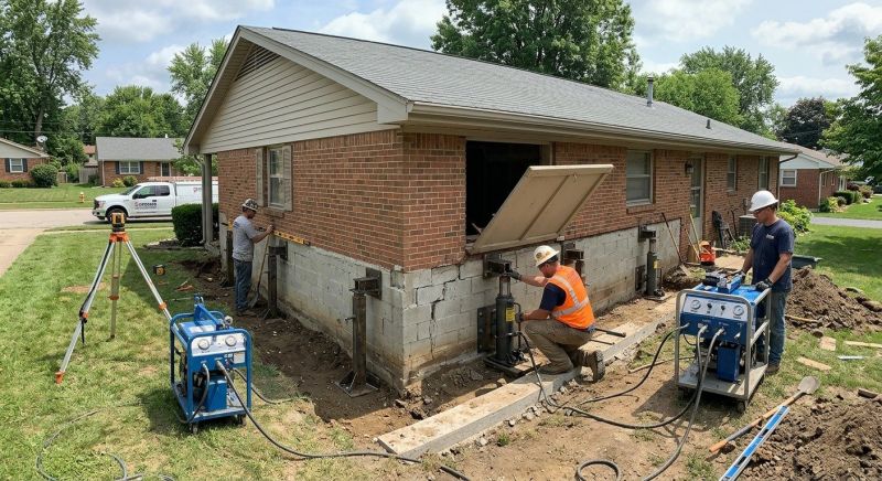 Home Foundation Leveling in Linthicum Heights, MD
