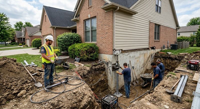 House Foundation Repair in Annapolis, MD