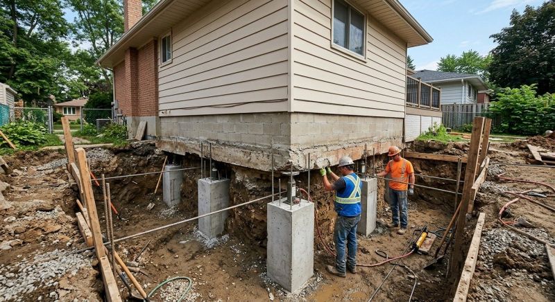 House Underpinning in Dundalk, MD