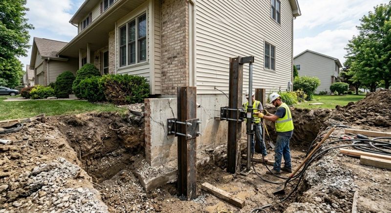 House Underpinning in Dundalk, MD