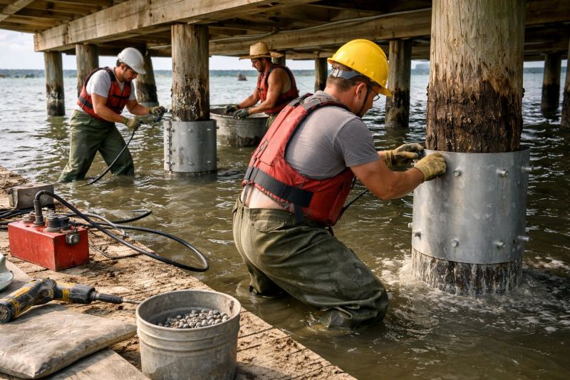 Piling Repair in Kingsville, MD
