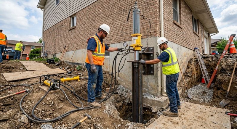 Settling Foundation Service in Churchville, MD