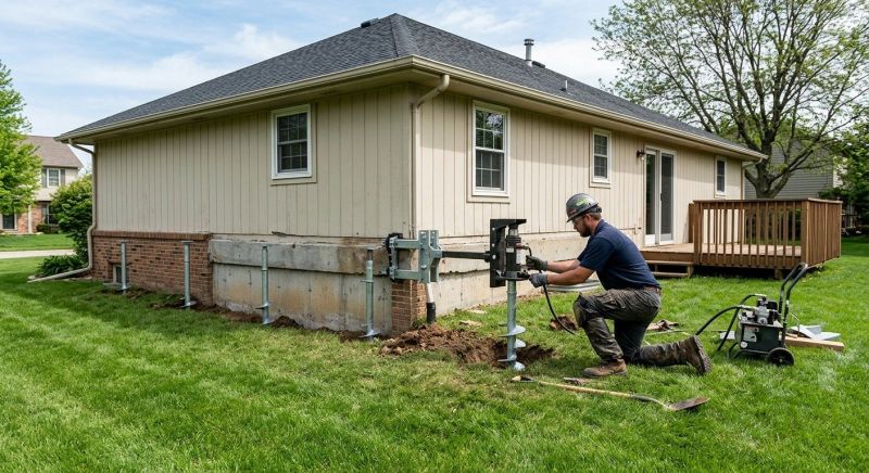 Settling Foundation Service in Cockeysville, MD