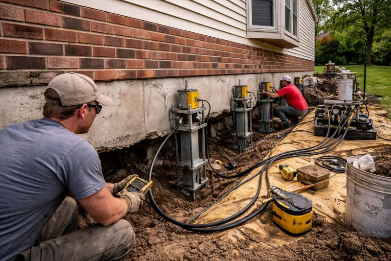 Settling Foundation Service in Kingsville, MD