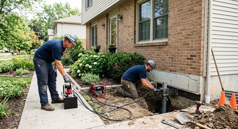 Settling Foundation Service in Lutherville Timonium, MD