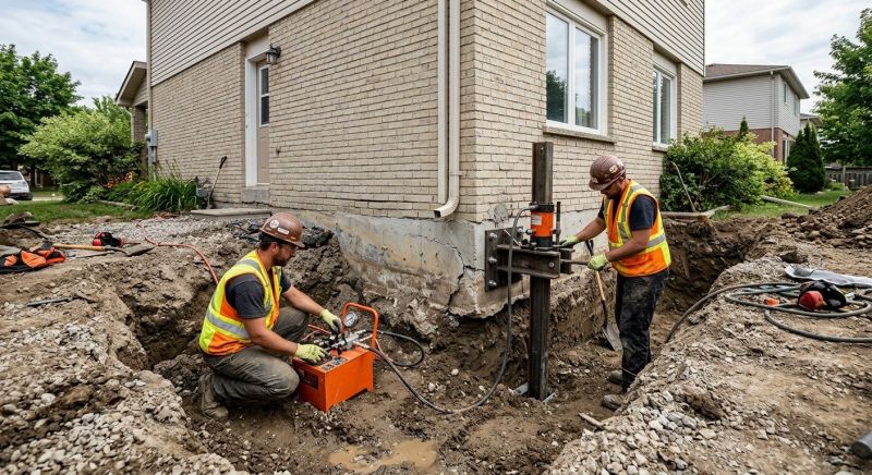 Sinking Foundation Lifting in Dundalk, MD