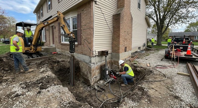 Sinking Foundation Repair in Chester, MD