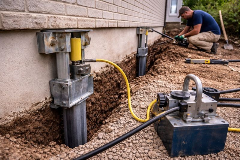 Sinking Foundation Repair in Clarksville, MD