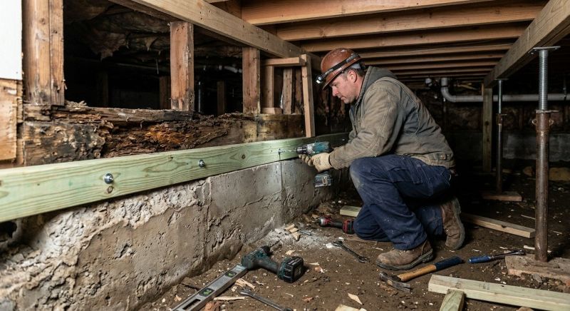 Sinking Foundation Repair in Essex, MD