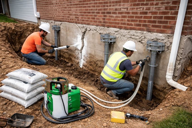 Structural Foundation Repair in Catonsville, MD