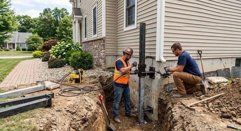 Structural Foundation Repair in Linthicum Heights, MD