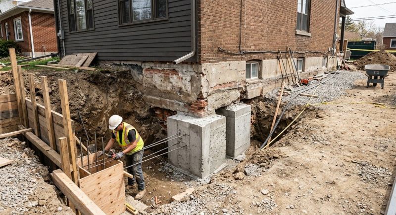 Structural Underpinning in Dundalk, MD